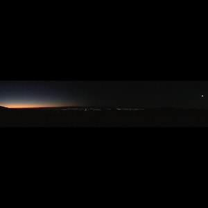 Panoramic Digital 0001 - San Fernando Valley sunset moon 8/30/20