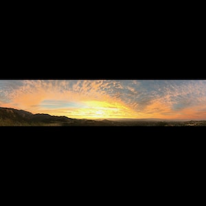 Panoramic Digital 0065 - San Fernando Valley sunset hiking 6/29/19