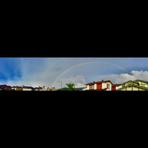 Panoramic Digital 0078 - San Fernando Valley rainbow 1/9/18
