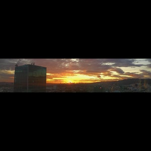Panorâmica Digital 0075 - Pôr do sol de Hollywood 30/12/19