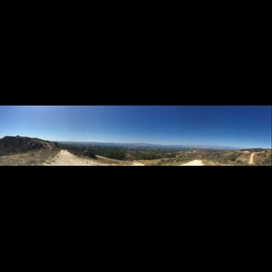 Panoramic Digital 0113 - San Fernando Valley sunset hiking 7/1/18