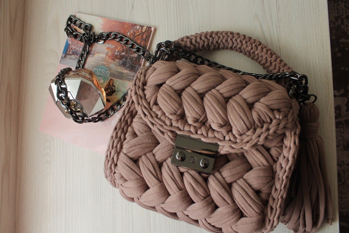 Crochet bagMarshmallow baghandbag patternHandmade Etsy