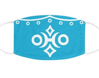 Zelda Fabric Face Mask - Link breath of the wild mask - botw cosplay cover mouth
