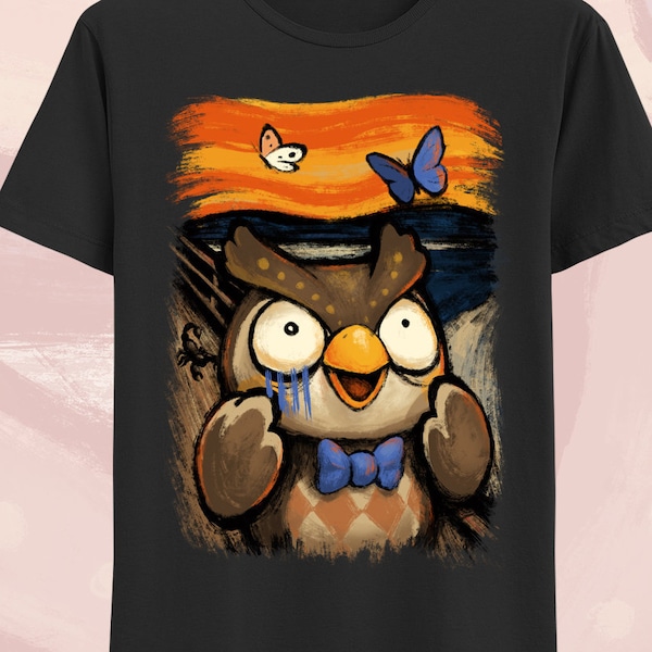 Blathers Pain - Koszulka Animal Crossing - Koszulka Artistic Island acnh - Tom Nook - Isabelle - Raymond - Marshall - Flick - Daisy mae