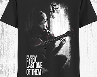 ellie and joel the last of us 2 wallpaper signatures shirt - Limotees