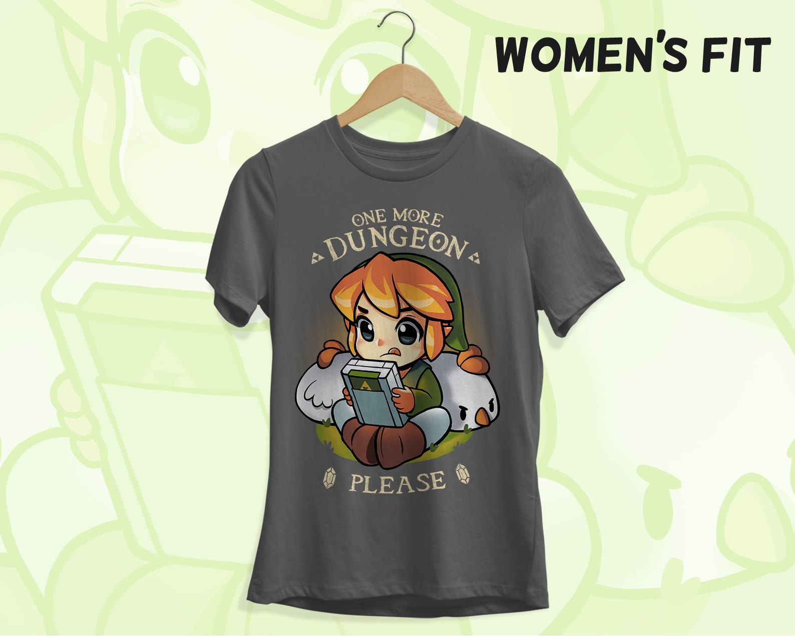 T-shirt Legends Never Die - Zelda