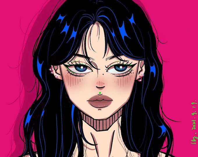 Custom Cartoon Avatar, Profile Portrait Cartoon Editing, Custom Profile ...