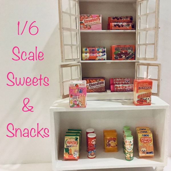 1/6 Scale Snacks - Etsy