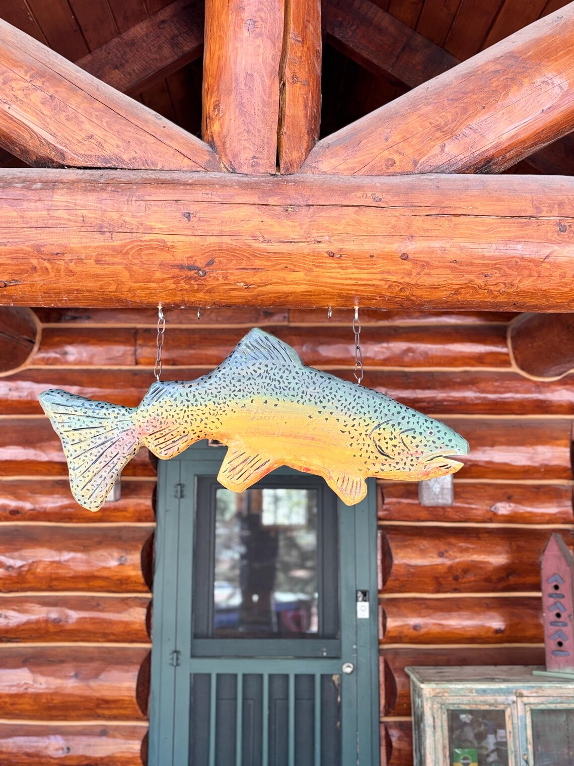 Cabin Porch Trout (big Risers) - Etsy