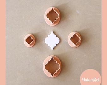 Arabesque Ornament Polymer Clay Cutter