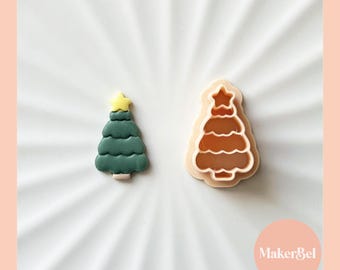 Christmas Tree v3 Polymer Clay Cutter
