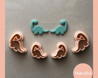 Brachiosaurus Dinosaur Polymer Clay Cutter