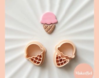 Ice-Cream v2 Polymer Clay Cutter