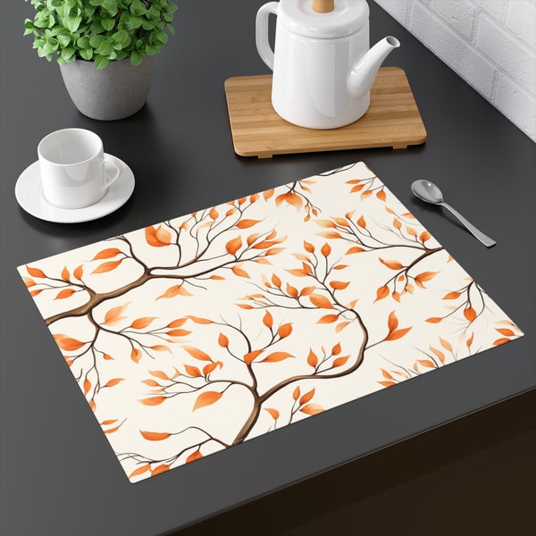 Fall Leaf Placemats Etsy