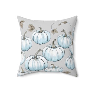 Teal pumpkin pillow hotsell