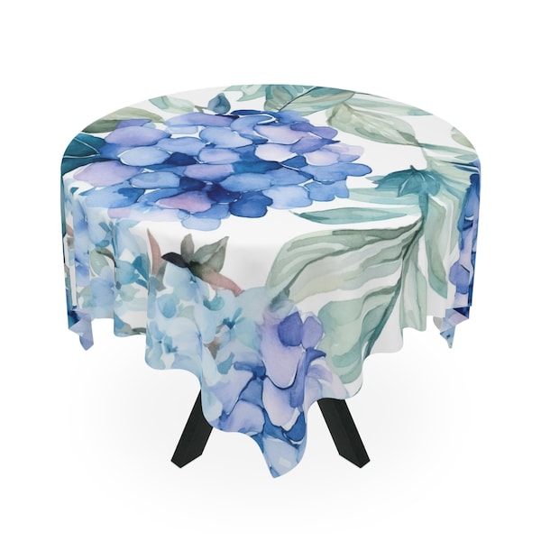 Hydrangea Tablecloth Etsy