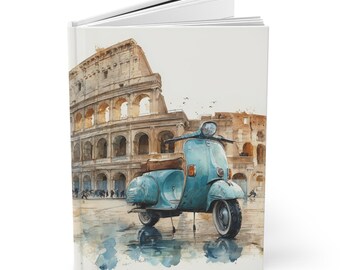 Carnet du Colisée romain : carnet de voyage italien (A5, 150 pages lignées)