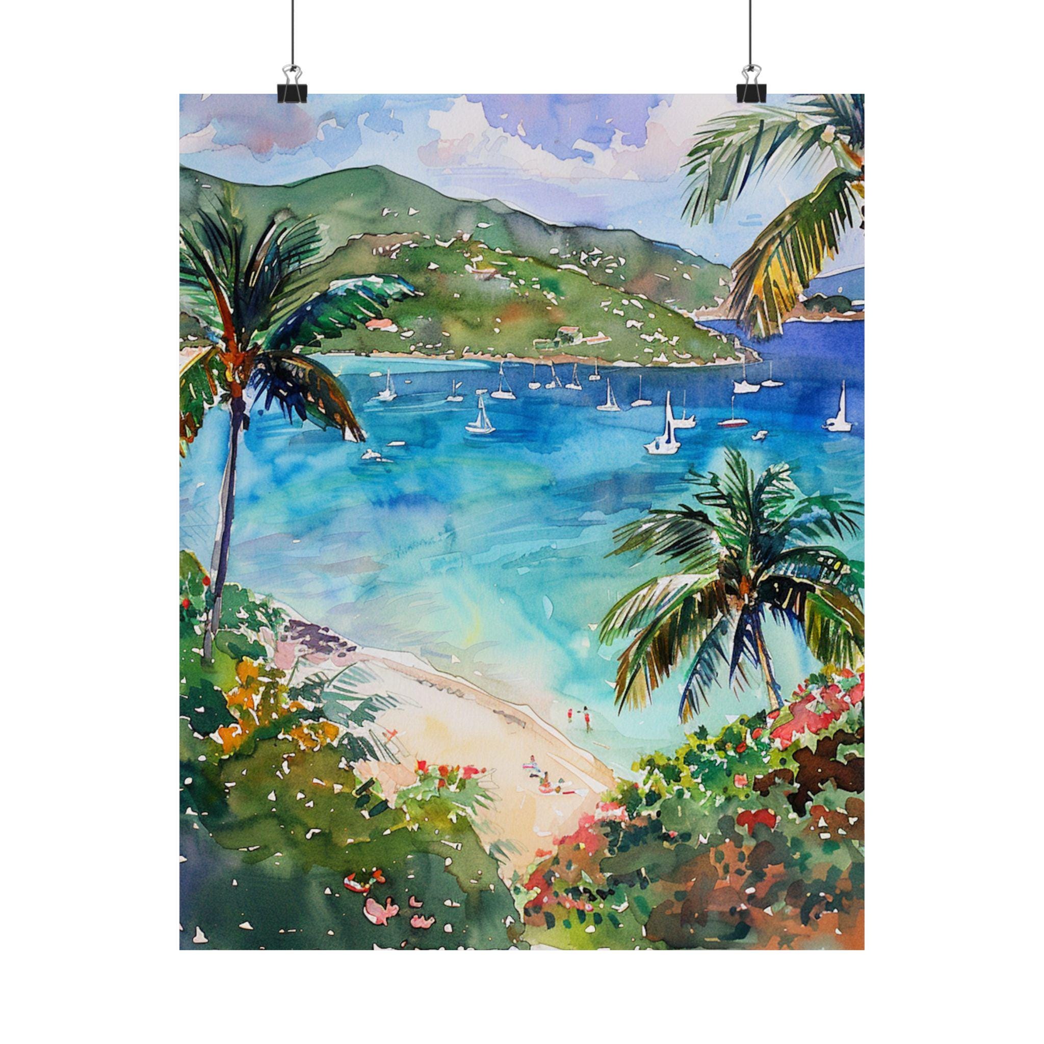 JOHN BALDESSARI 'Palm Tree/Seascape' (2010) Rare Custom