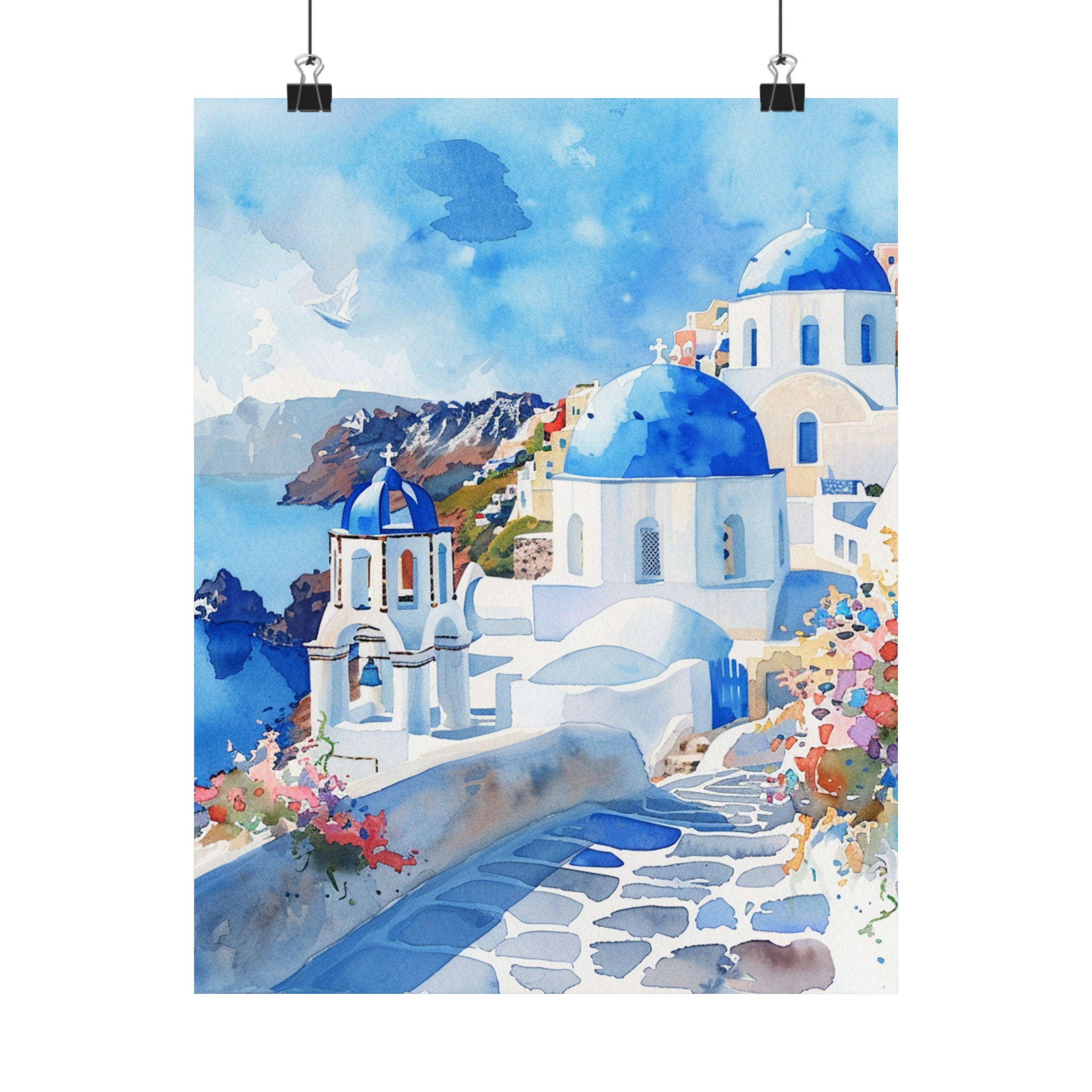 ガエーゴス　サントリーニ　絵画　アート il_fullxfull.5845411924_o10g.jpg