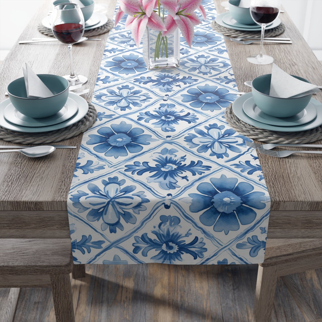 table runner 「青磁色・彩」　帯リメイク il_1080xN.5664845704_b8xi.jpg