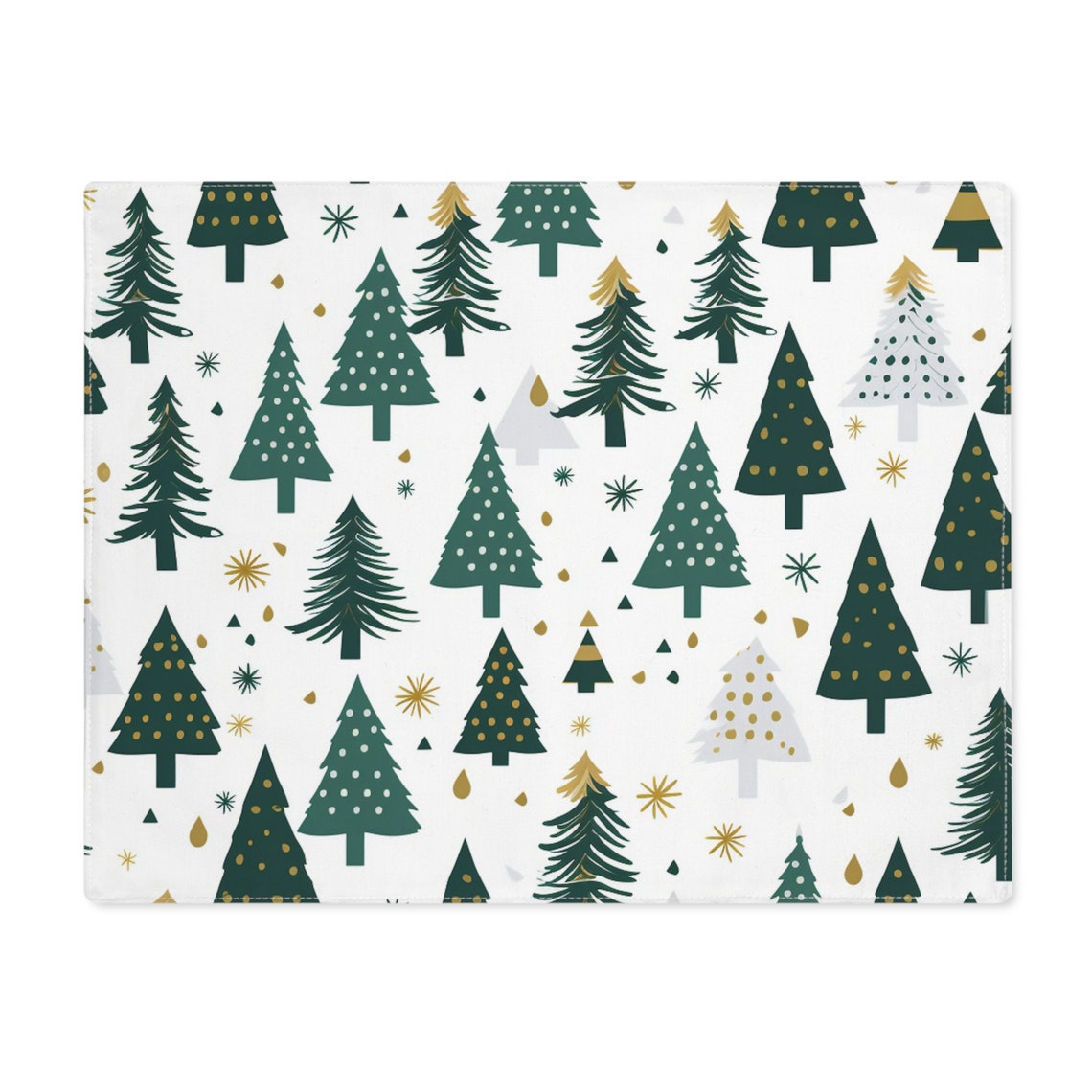 Christmas Placemat, Christmas Tree Placemat, Christmas Kitchen Decor