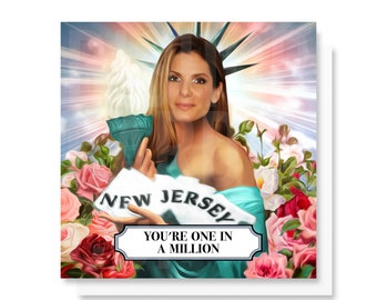 SAINT GRACIE LOU - You're One In A Million" - Greeting Card