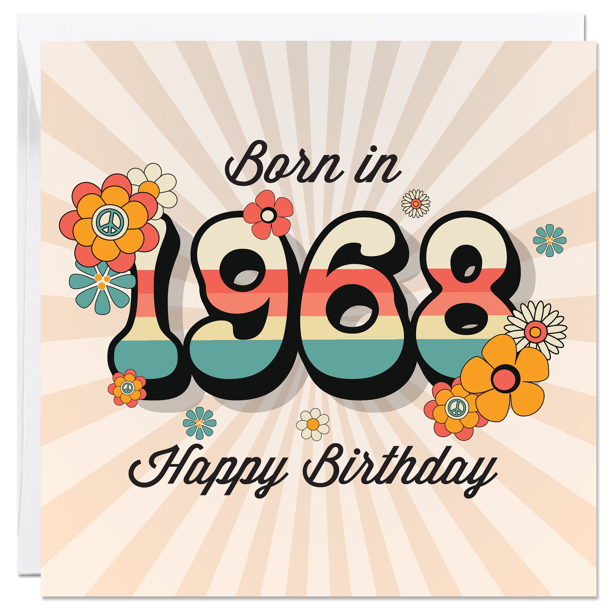 Funny Gifts For Family Members Old English Co. Birthday Card - A6, Birthday  Banner Black Birthday Card, image size:2000x2000