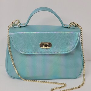 Turquoise Vintage Style Handbag