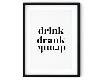 Funny Bar Sign, Funny Bar Cart Decor, Bar Cart Prints, Trendy Bar Wall Art, Bar Cart Accessories, Bar Cart Wall Art, Printable Wall Art
