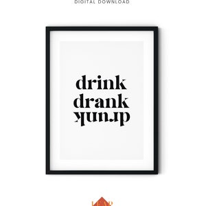 Funny Bar Sign, Funny Bar Cart Decor, Bar Cart Prints, Trendy Bar Wall Art, Bar Cart Accessories, Bar Cart Wall Art, Printable Wall Art