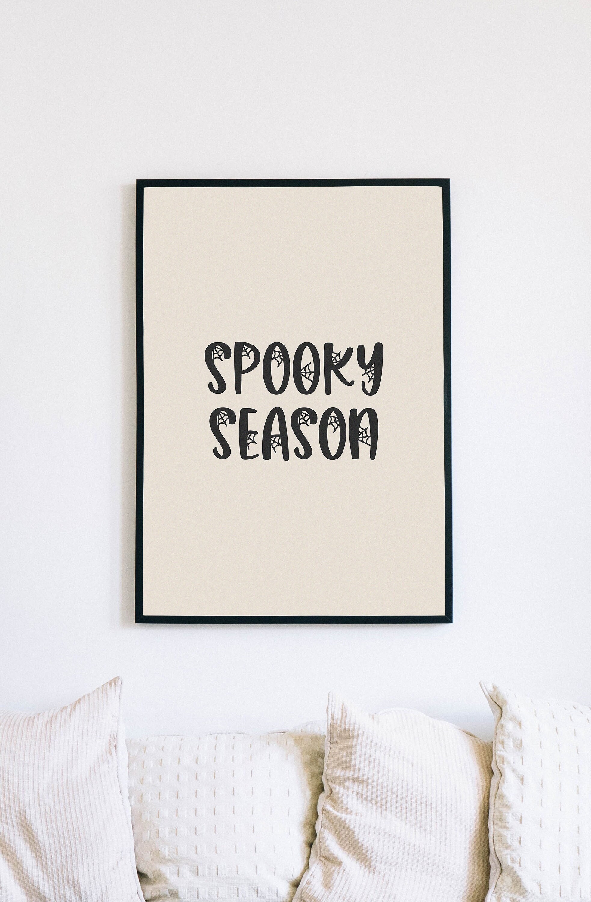 Halloween Printables Spooky Season Decor Modern Halloween Etsy