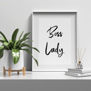 Boss Lady Printable Wall Definition Art, Boss Babe Print, Boss Lady Decor, Girl  Boss Wall Decor, Feminist Print, Boss Lady Office Printable - Etsy