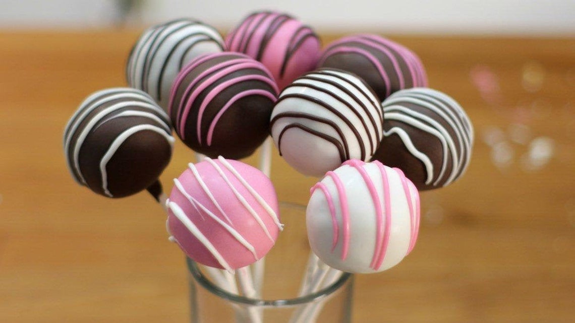 Boozy Cake Pops by the Dozen Etsy