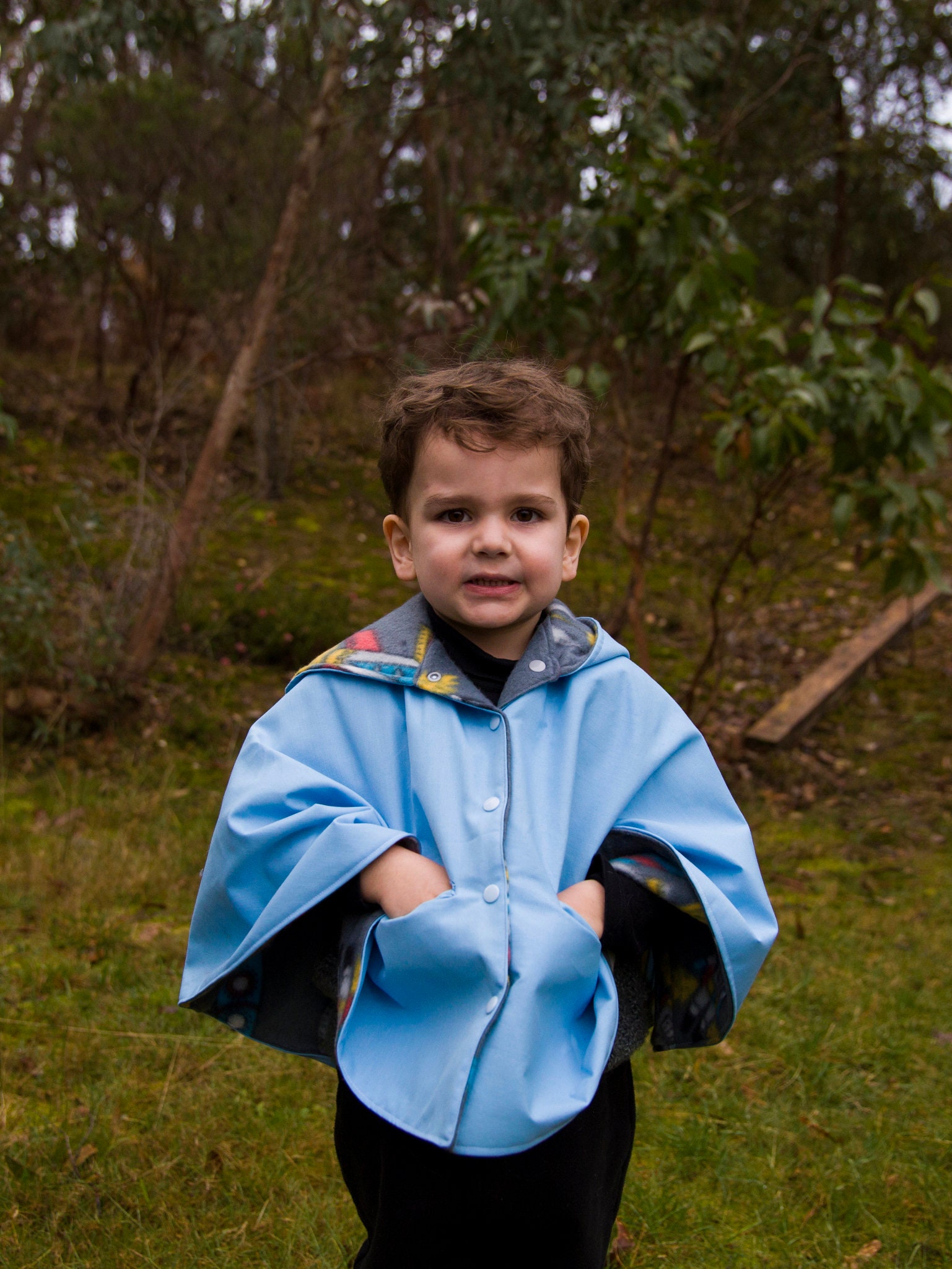 Clove Kids Size 114 Cape PDF Sewing Pattern Etsy