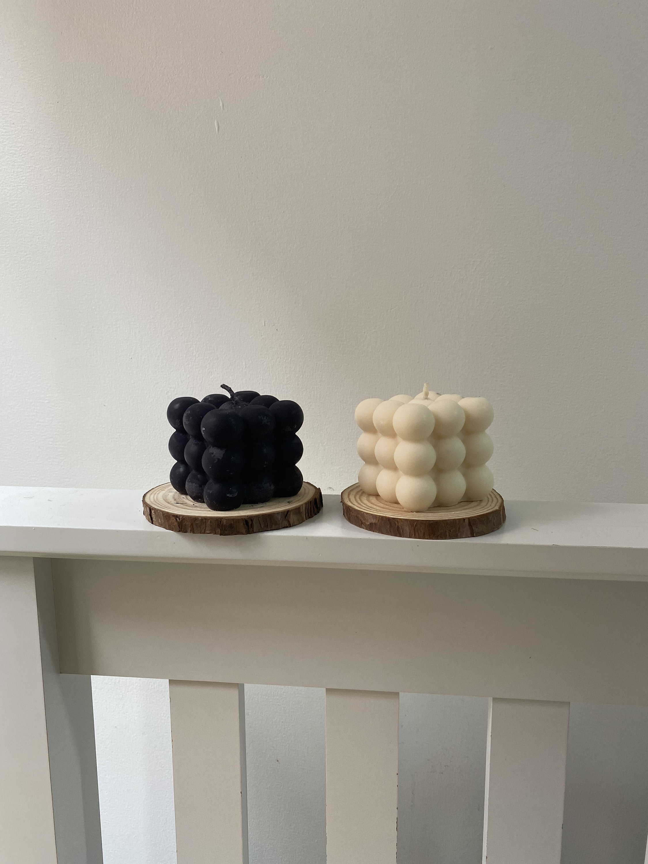 Bubble Cloud Candle Long Burn Strong Scented Etsy