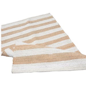 10x12,8x10ft White and Natural Hemp Jute Rungs-Extra Large Jute Rugs Jute Rugs ,checkerboard jute Rug, Large Area Hemp Rug For Hallway Rug