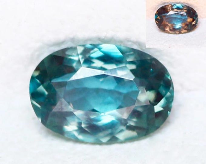Very Rare! NAGL Lab-Certified, .29 Ct, NATURAL, Color-Change Alexandrite! Very Few On Etsy! Appraised at 2,675 Dollars!