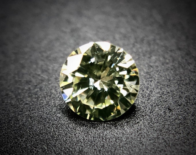 Sealed Greenish Yellow Diamond, IGI Certified Direct From Antwerp World Diamond Center, .14 Carat Investment Grade, BRILLIANT Round Cut!