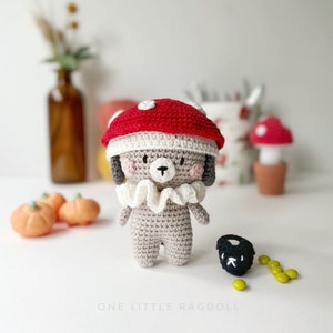 Toadstool Toby Amigurumi Patrón de ganchillo PDF