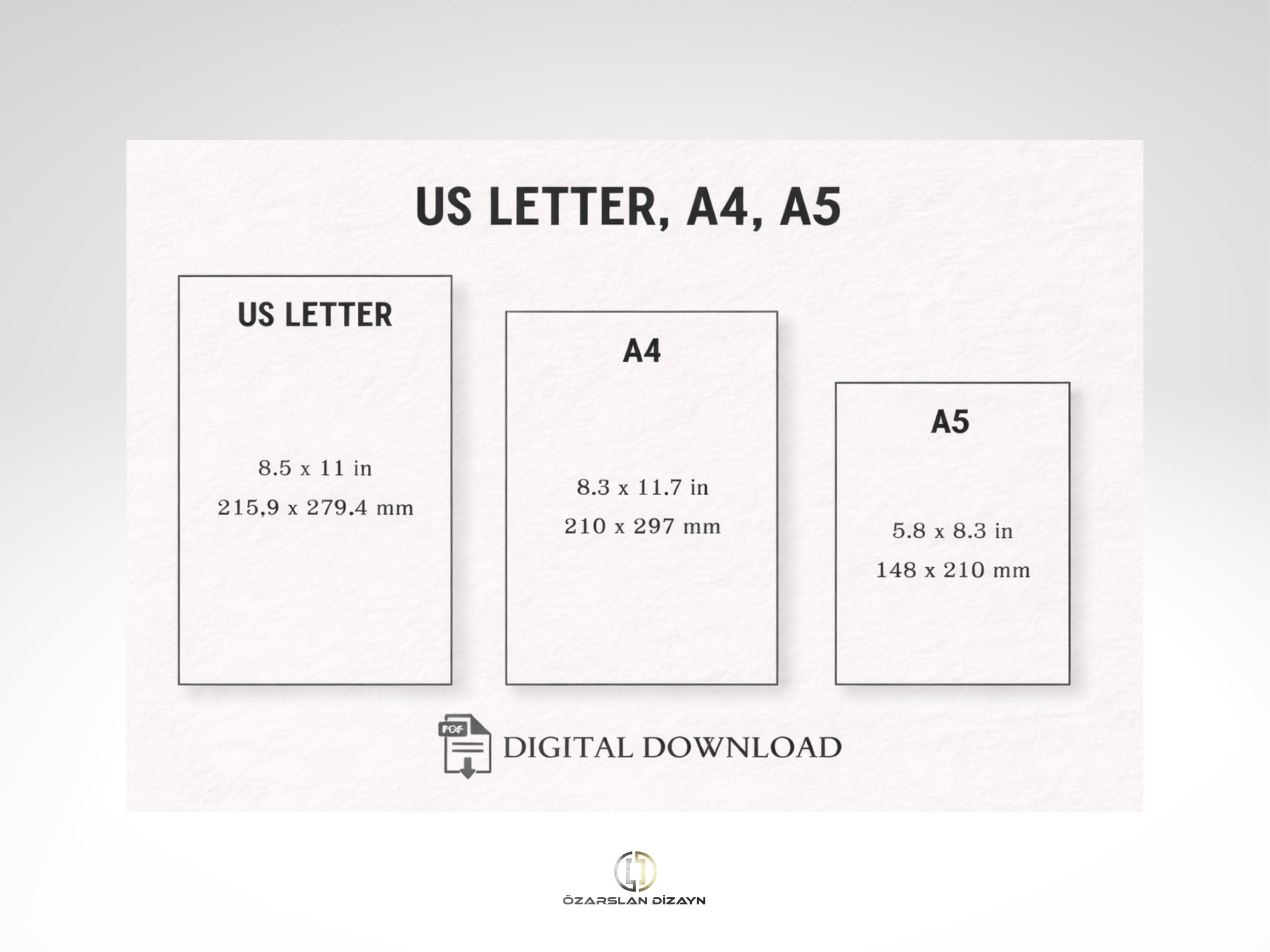Order Form Printable Template, Editable Invoice Form PDF, A4 A5 US ...