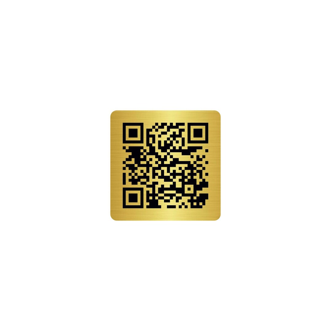 Custom Aluminum QR Code Table Sign, Personalized Business Display - Etsy