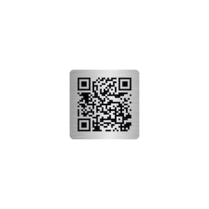 Scannen om menu QR-codebord te bekijken - Aanpasbaar digitaal menu - QR-code, QR-codebord restaurant, Duurzaam bord van roestvrij aluminium