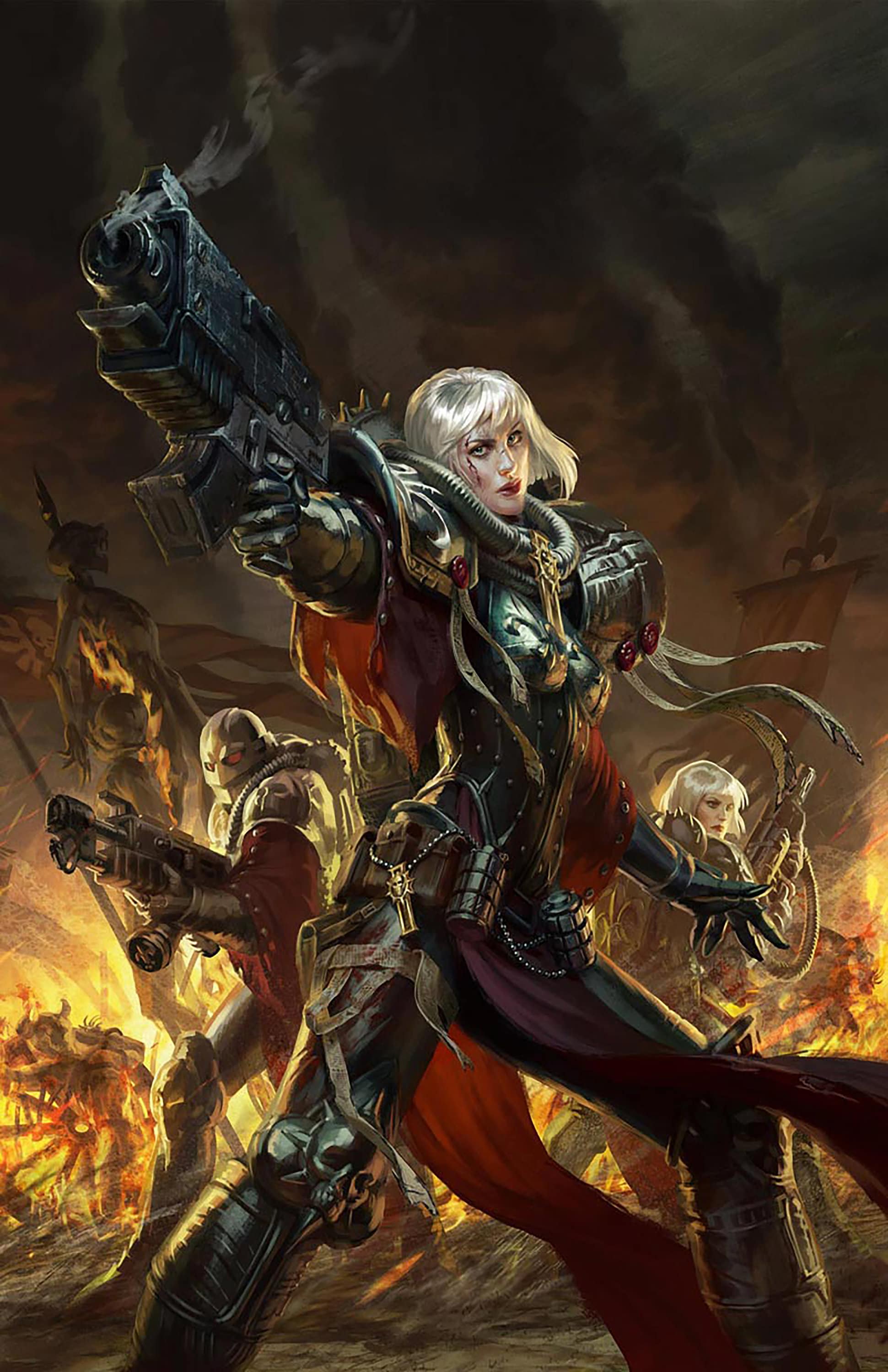 Warhammer 40k Sisters of Battle Poster Etsy