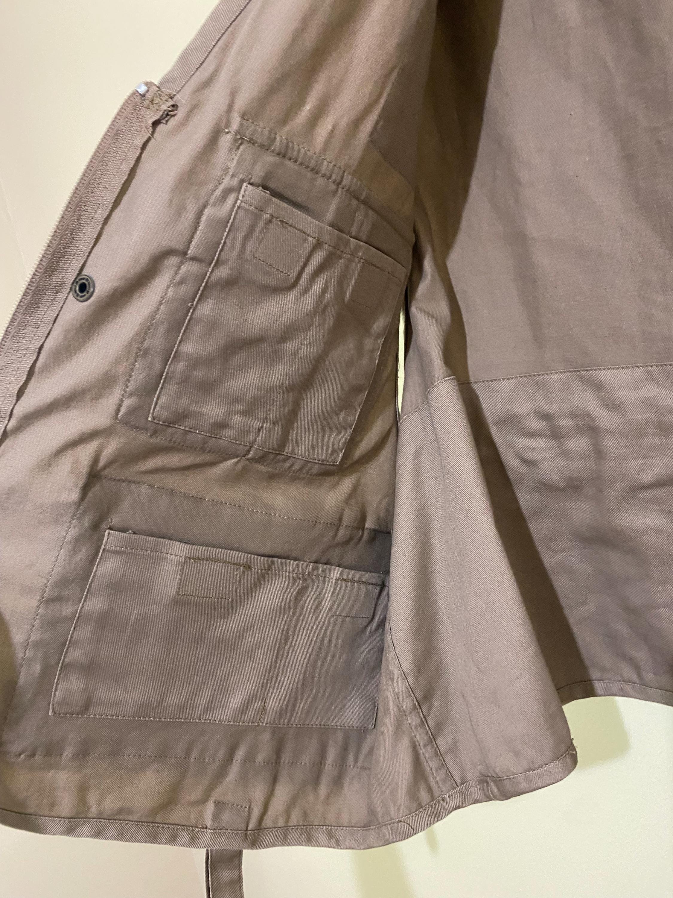 9.4oz Denim 908 Ocean Hunting Vest Tan
