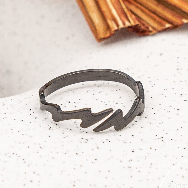 Adjustable Mens Ring Etsy
