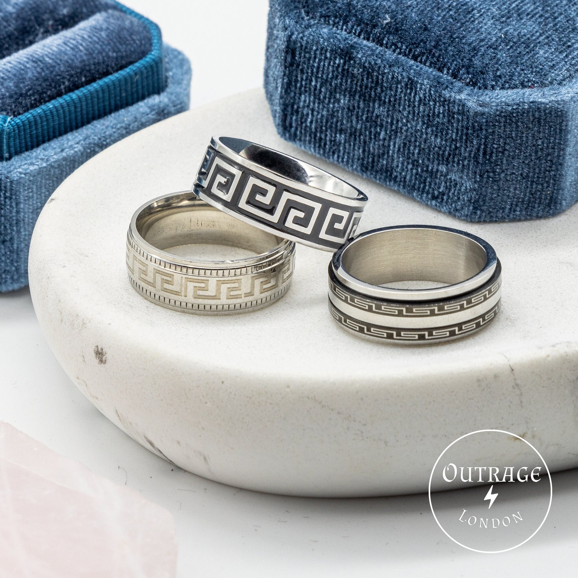 Greek online design ring