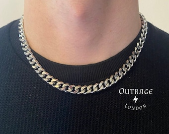 Dünne 18-Zoll-Sterling Silber Choker Halskette - Made In Italy