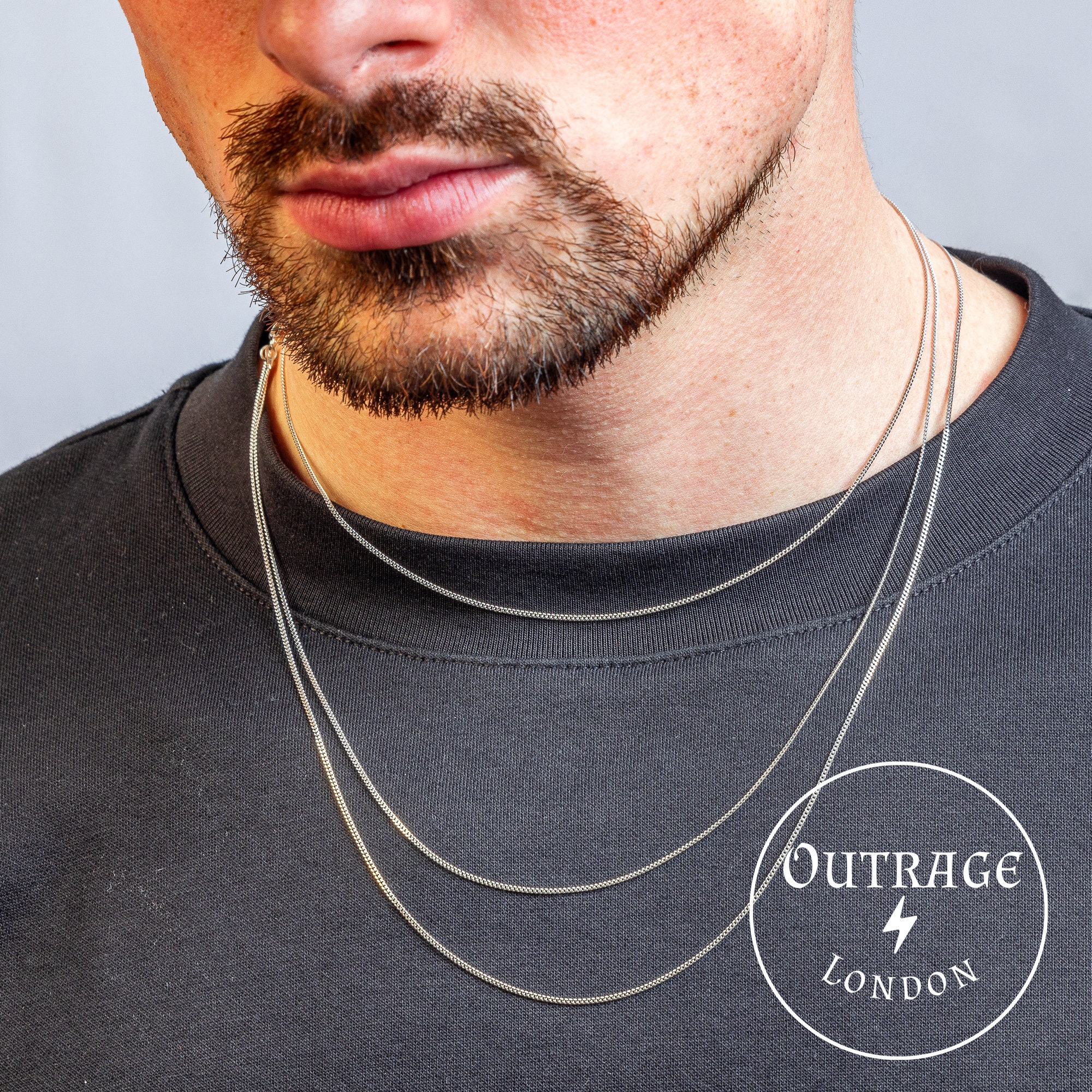 chunky chain necklace シルバー | MAVIE［マーヴィー］