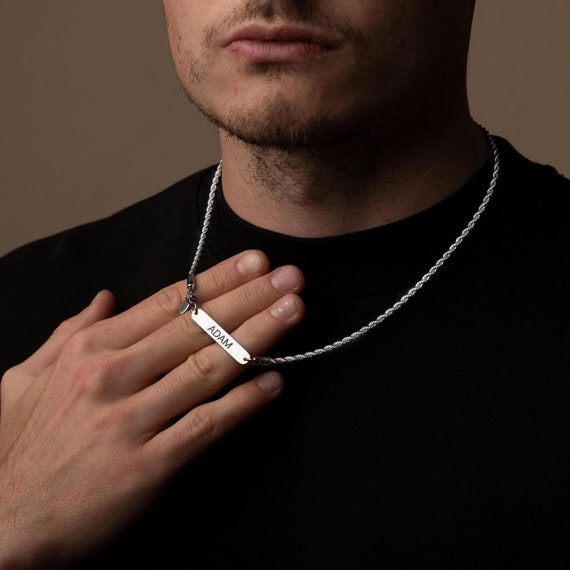 925 Argento Sterling Catena / Vero Argento/50,0cm/9,3g - Foto 4