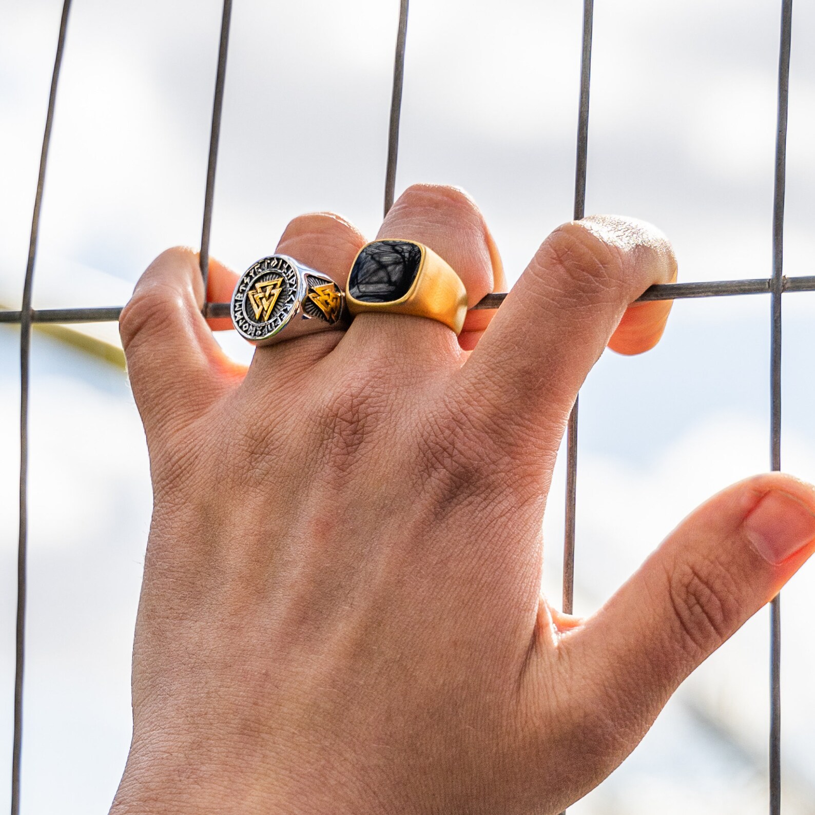 Mens Statement Ring Mens Ring Rings for Men Mens Etsy UK